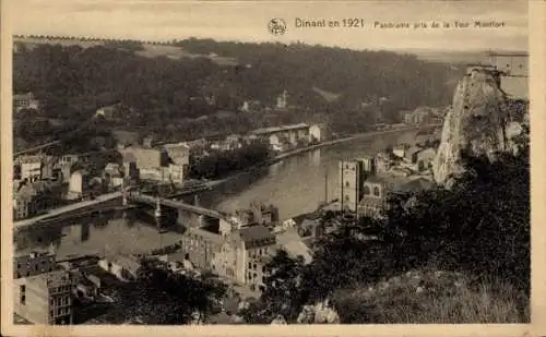 Ak Dinant Wallonien Namur, Panorama