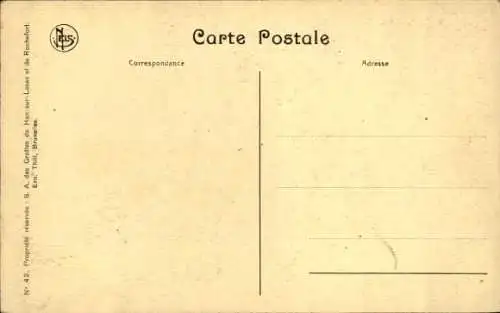 Ak Rochefort Wallonien Namur, Höhle, das Maulin-Loch