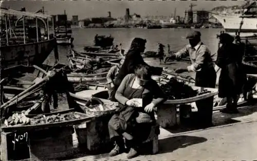 Ak Marseille Bouches du Rhône, Les Pescadous