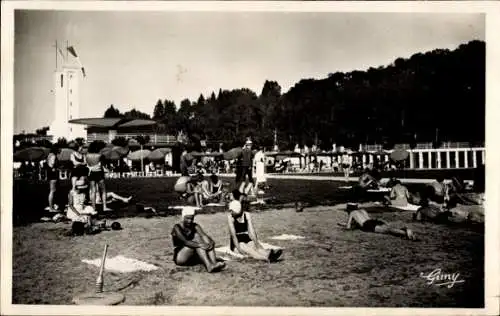 Ak Aix les Bains Savoie, Strand