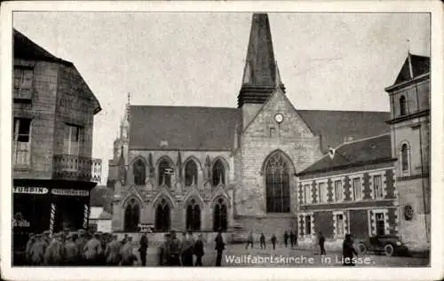 Ak Liesse Notre Dame Aisne, Wallfahrtskirche