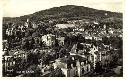 Ak Baden Baden am Schwarzwald, Panorama