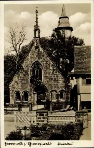 Ak Gernsbach im Murgtal Schwarzwald, Kirche