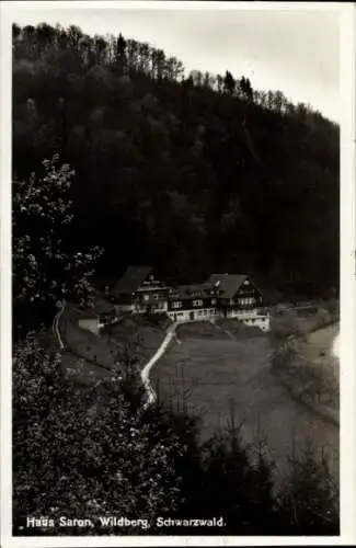 Ak Wildberg im Schwarzwald Württemberg, Haus Saron