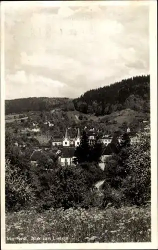 Ak Murrhardt in Württemberg, Blick zum Linderst