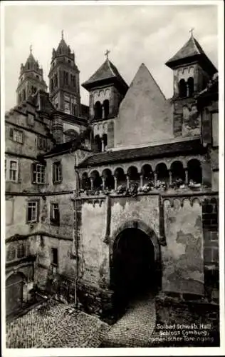 Ak Schwäbisch Hall in Württemberg, Schloss Camburg