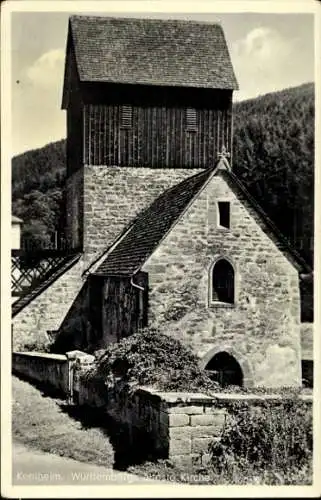 Ak Kentheim Bad Teinach Zavelstein im Schwarzwald, Kirche