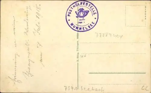 Ak Seebach in Baden Schwarzwald, Hornisgrinde, Neuer Turm