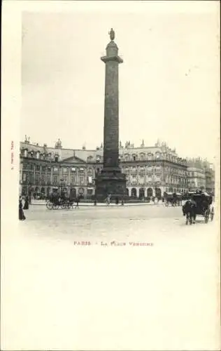 Ak Paris I, La Place Vendôme