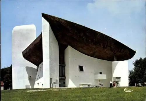 Ak Ronchamp Haute Saône, Chapelle de Notre Dame du Haut