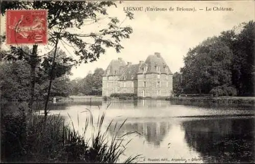 Ak Lignou Briouze-Orne, Château