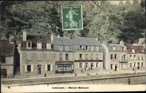 Ak Aubusson-Creuse, Maison Molucon