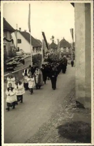 Ak Markdorf Bodenseekreis Baden, Prozession