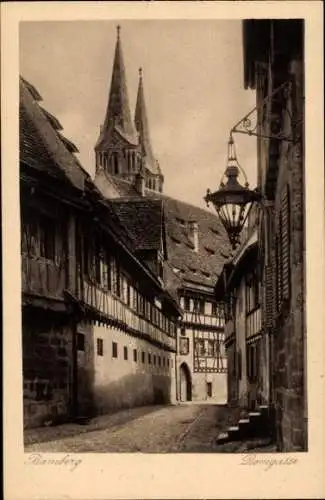 Ak Bamberg in Oberfranken, Domgasse