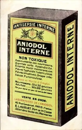 Ak Aniodol Interne, Reklame, E. Lauriat