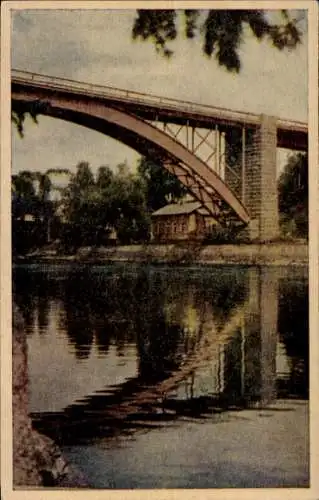 Ak Heinola Finnland, Brücke