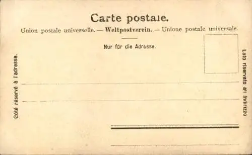 Künstler Ak Bern Stadt Schweiz, Bären, Bärengraben