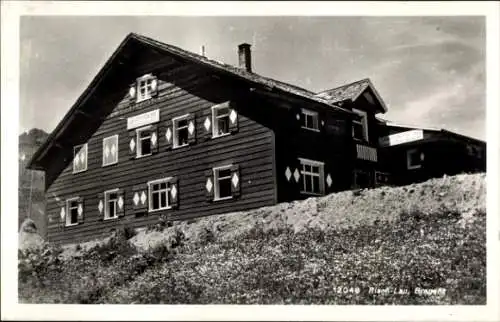 Ak Damüls in Vorarlberg, Alpengasthof Sonnenheim