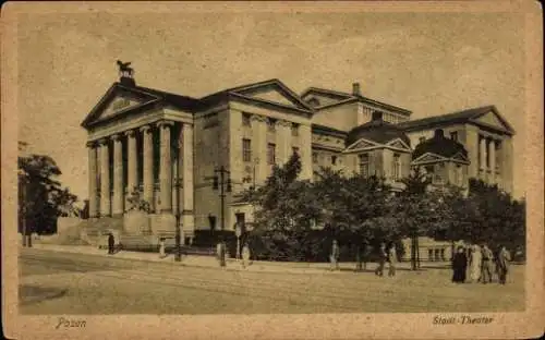 Ak Poznań Posen, Stadttheater