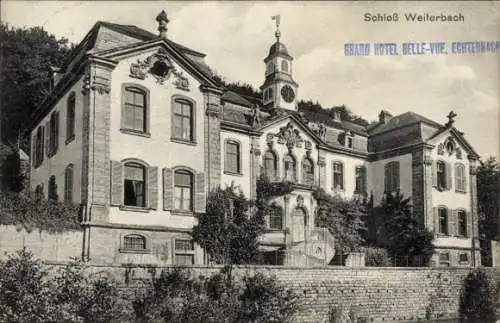 Ak Weilerbach Berdorf Luxemburg, Schloss