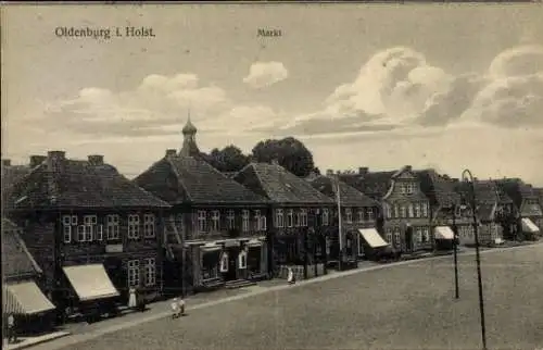 Ak Oldenburg in Holstein, Markt