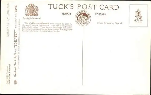 Künstler Ak Payne, Harry, Coldstream Guards changing Sentries outside Buckingham Palace, Tuck