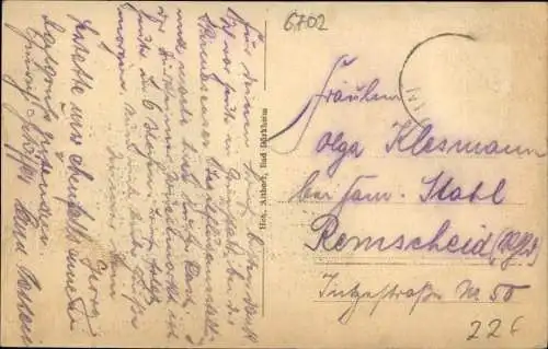 Ak Ungstein Bad Dürkheim am Pfälzerwald, Kirche, Winzerverein, Totalansicht