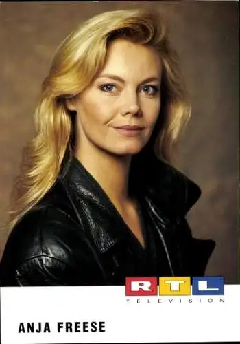 Ak Schauspielerin Anja Freese, Portrait, RTL