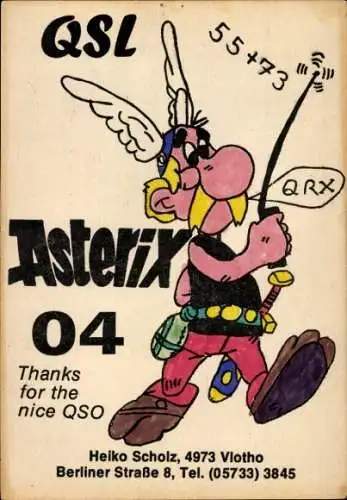 Ak Schauspieler Asterix, Bild, Heiko Scholz, Vlotho