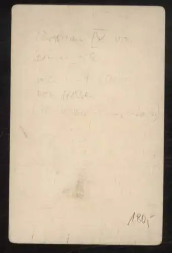 Cabinet Foto Christian IX. König von Dänemark