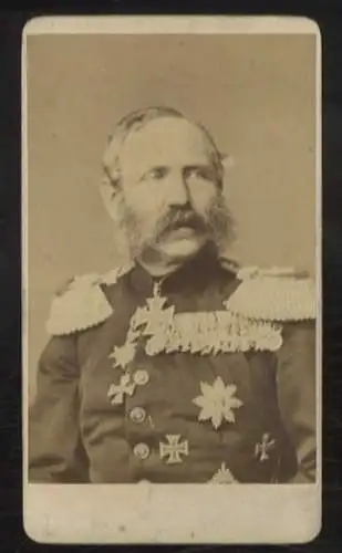 CdV Portrait Albert König von Sachsen