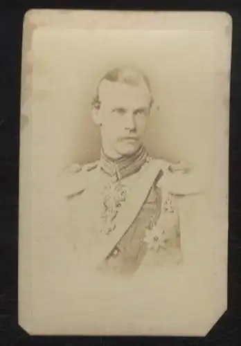 CdV Portrait Albrecht Prinz von Preußen und Regent von Braunscheig