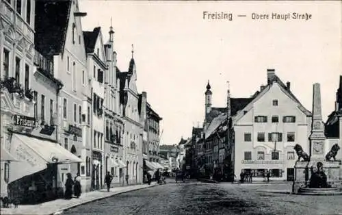 Ak Freising in Oberbayern, Obere Hauptstraße, Friseur, Geschäfte