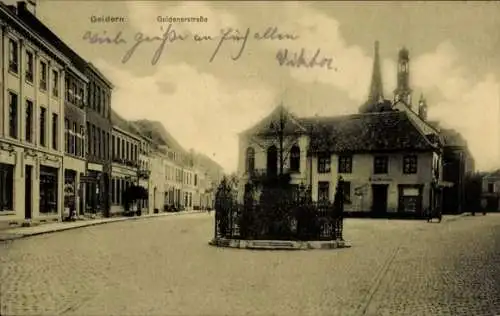 Ak Geldern am Niederrhein, Geldenerstraße