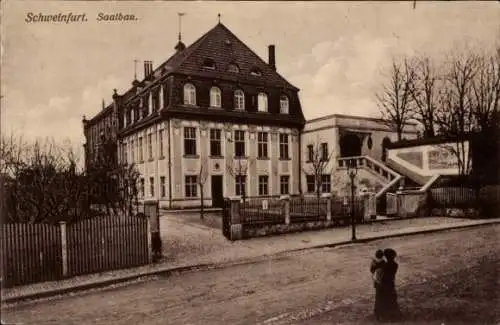 Ak Schweinfurt in Unterfranken Bayern, Saalbau