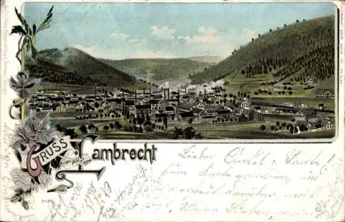 Litho Lambrecht in der Pfalz, Gesamtansicht