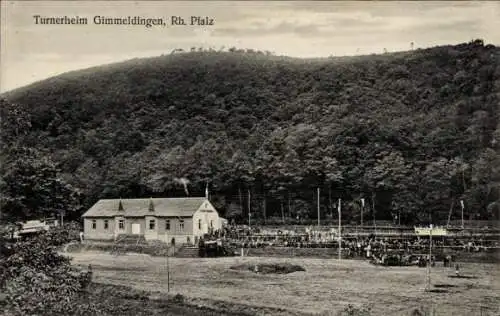 Ak Gimmeldingen Neustadt an der Weinstraße, Turnerheim