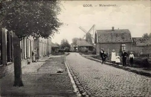 Ak Goor Overijssel, Molenstraat, Windmühle