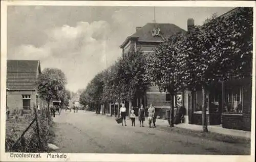 Ak Markelo Overijssel, Grootestraat