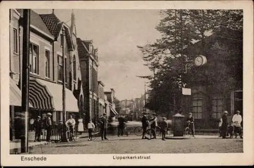 Ak Enschede Overijssel Niederlande, Lipperkerkstraat