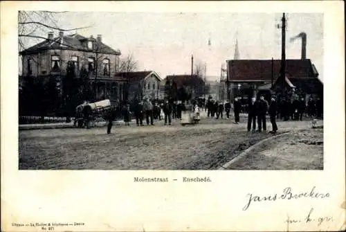 Ak Enschede Overijssel Niederlande, Molenstraat