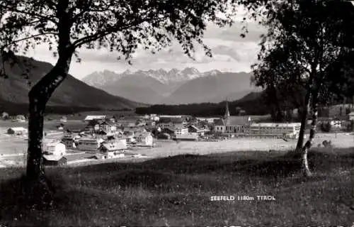 Ak Seefeld in Tirol, Gesamtansicht