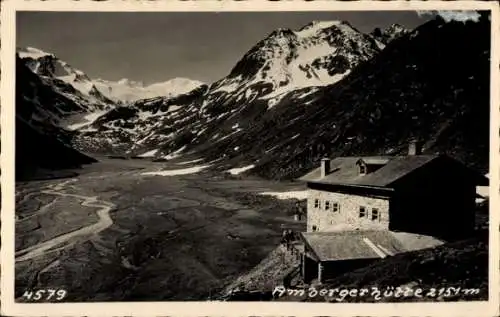 Ak Gries im Sulztal Tirol, Amberger Hütte