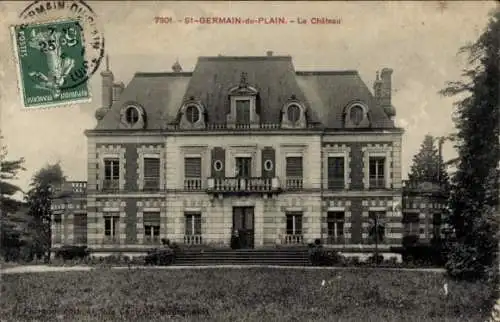 Ak Saint Germain du Plain Saône-et-Loire, Schloss