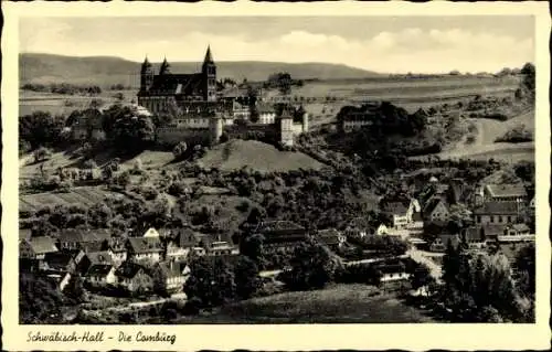 Ak Schwäbisch Hall in Württemberg, Comburg