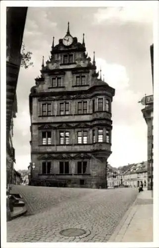 Ak Gernsbach im Murgtal Schwarzwald, Rathaus