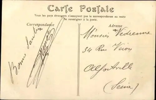 Ak Fécamp Seine Maritime, Gesamtansicht