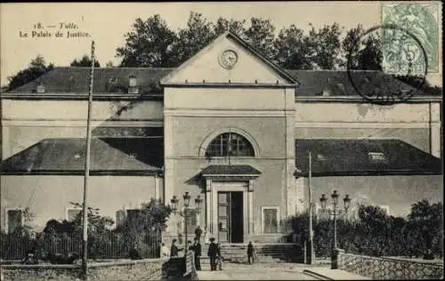 Ak Tulle Corrèze, Palais de Justice