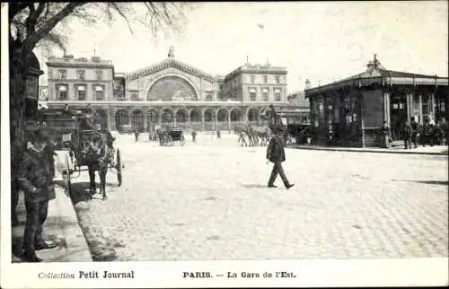 Ak Paris X., Gare de l’Est