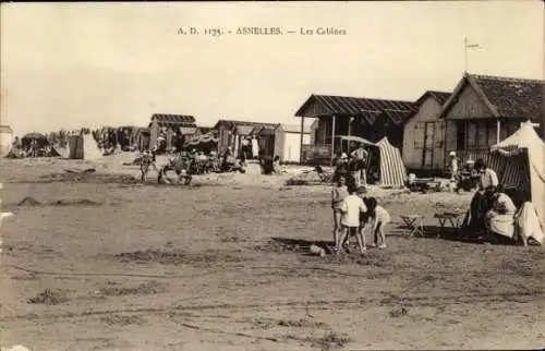 Ak Asnelles Calvados, Strandpartie